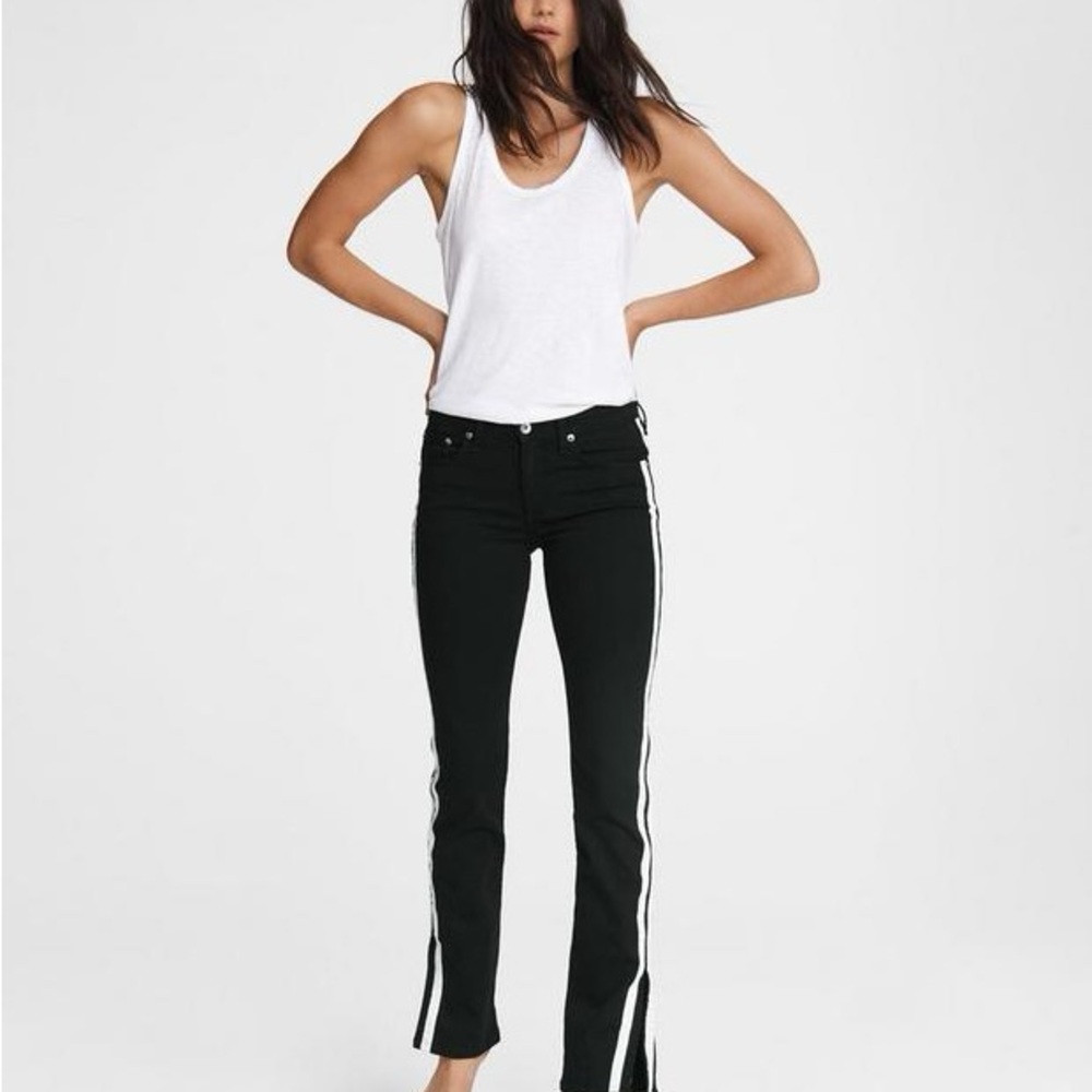 Rag & Bone Cate Mid Rise Flare Jeans 26”